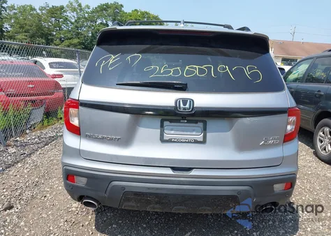 2019 Honda Passport Elite из США, поврежденный, VIN 5FNYF8H00KB019950